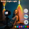 Rechargeable Motion Sensor Light Indoor, Magnetic RGB Wall Sconces 2
