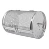 Rolling Grilling Basket Stainless Steel Grill Cage Round Stainless Steel