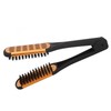 Clamp Hair Brush Spring Elasticity Softness Beard Breathability Double Sided