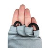 Globaleather Gel Pad Lite Wheelchair Gloves - Silver (Small) -