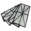 vhbw 4X Filterpad kompatibel mit Dolphin DX6, DX5S, LR5, Edge