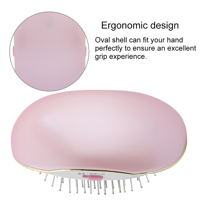 New Negative Ion Anti static Hairbrush Portable Electric Scalp Massage