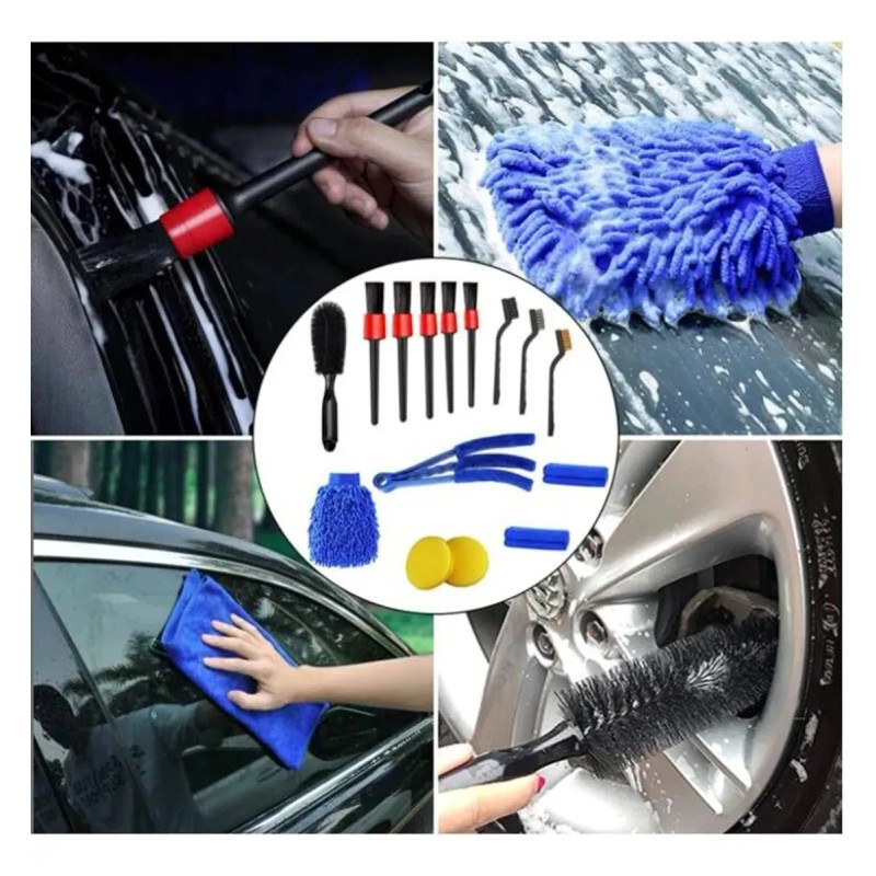 Paño De Limpieza Franela Negro 15 U Pack X 15