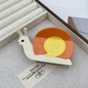 Orange hairpin, unique snail shape design hairpin, suitable for women