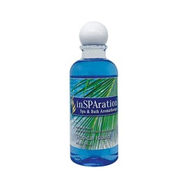 inSPAration Spa and Bath Aromaterapia 370X Spa Liquid, 9 onzas, Isla Tropical