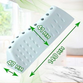 2 x Washing Machine Wings 140 x 47 x 41 mm with Original Code 42097400 for Vestel for Smeg Daewood for Amica ONIX TECH