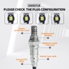 Sangyue 4PCS Oxygen Sensor 1 & 2 for 2011-2018 Ram
