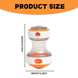 BAGUBDR ﻿Dog Enrichment Toy, Interactive Dog Toys for Boredom Dog Dispenser Toy Slow Feeder Promotes Healthy Eating Durable Design Adjustable Difficulty Ideal for Indoor Outdoor Play ﻿