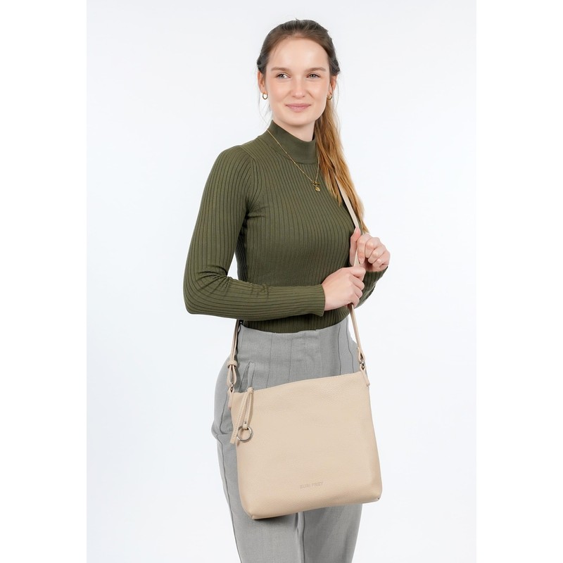SURI FREY SFY Debby 13602 Women's Shoulder Bag Plain, Sand