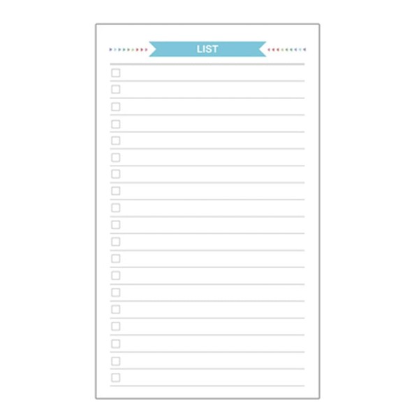 TEHAUX 40 Sheets A6 Refill Paper, Loose Leaf Line Paper,