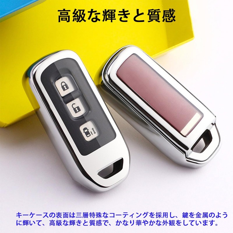 [AMACHER] ホンダ N-BOX キーケース N-BOXカスタム N-BOX+ プラス Nワゴン N-WGNカスタム N-VAN