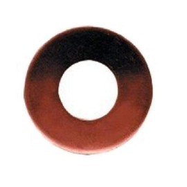 Small Parts Bronze Flat Washer, Plain Finish, 1" Hole Size, 1.06" ID, 2-1/2" OD, 0.13" Nominal Thickness