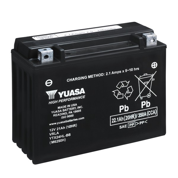 Yuasa YUAM6250H YTX24HL-BS Battery