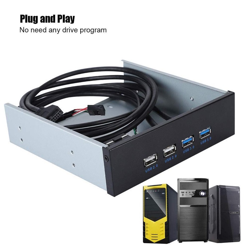 USB Front Panel Adapter USB 3.0 Front Panel 17×16×5 5.25