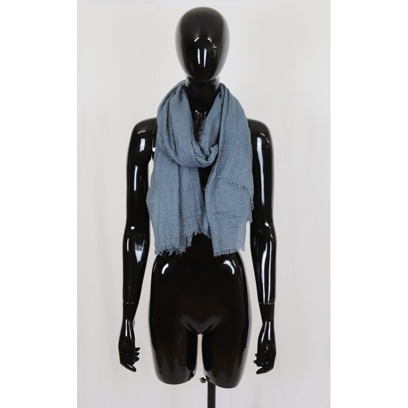 Van Der Rich ® - Scarf with fine crepe surface