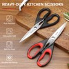 2-Pack Kitchen Scissors All Purpose, Heavy Duty Kitchen Shears for