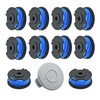 WETOOLPLUS 0.065 inches String Trimmer Spool Line for Ryobi Weed