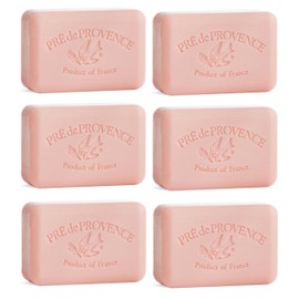 Pre de Provence 150g Soap Bar, Pack of 6 - Peony