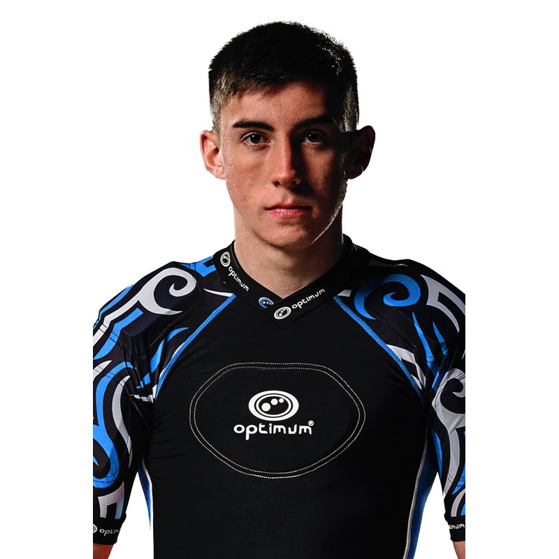 Optimum Razor Men's Protective Top - EVA Padding Protection, Rugby