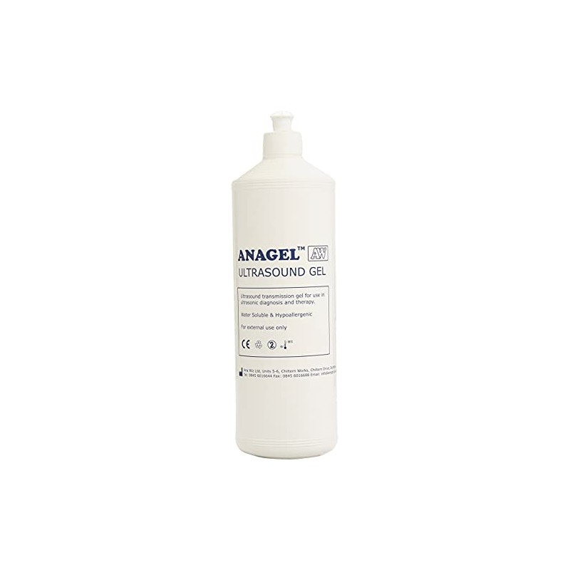 Anagel Fetal Doppler Ultrasound Gel 1L