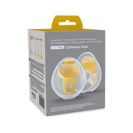 Medela Hands-free breast shields, 2x breast shields, BPA-free, Medela Hands-free pump accessories, Hands-free collection cup accessories