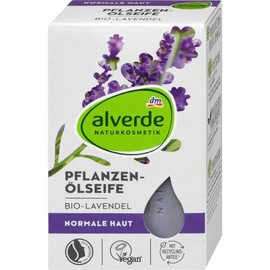디엠 알베르데 식물성 기름 비누 오가닉 라벤더 100g DM Alverde Plant Oil Soap Organic Lavender 100g