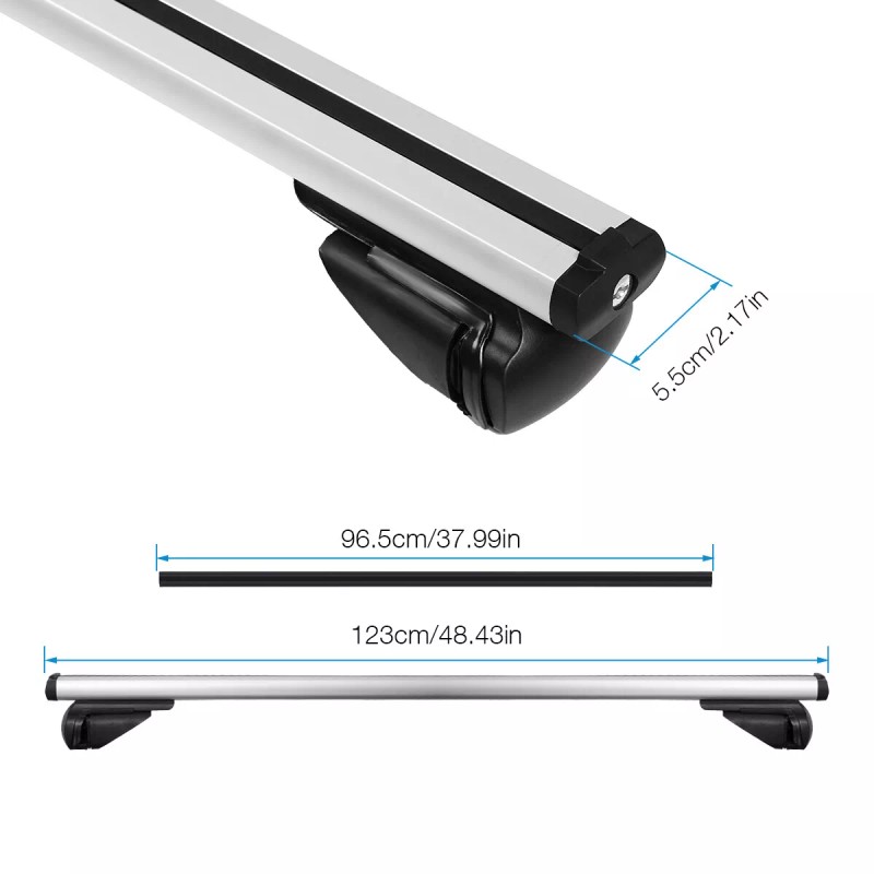 KEEPDSGN For Toyota RAV4 48" Car Top Roof Rack Cross
