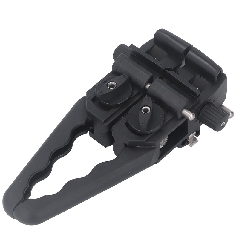 Fiber Optic Stripper ABS Handle Aluminum Alloy Blade Longitudinal Transverse