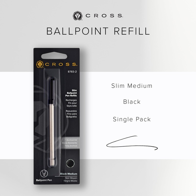 Cross Refill Single Pack Black Ink