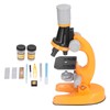 Kids Microscope Kit LED 1200X Microscope with Specimen Slides Science
