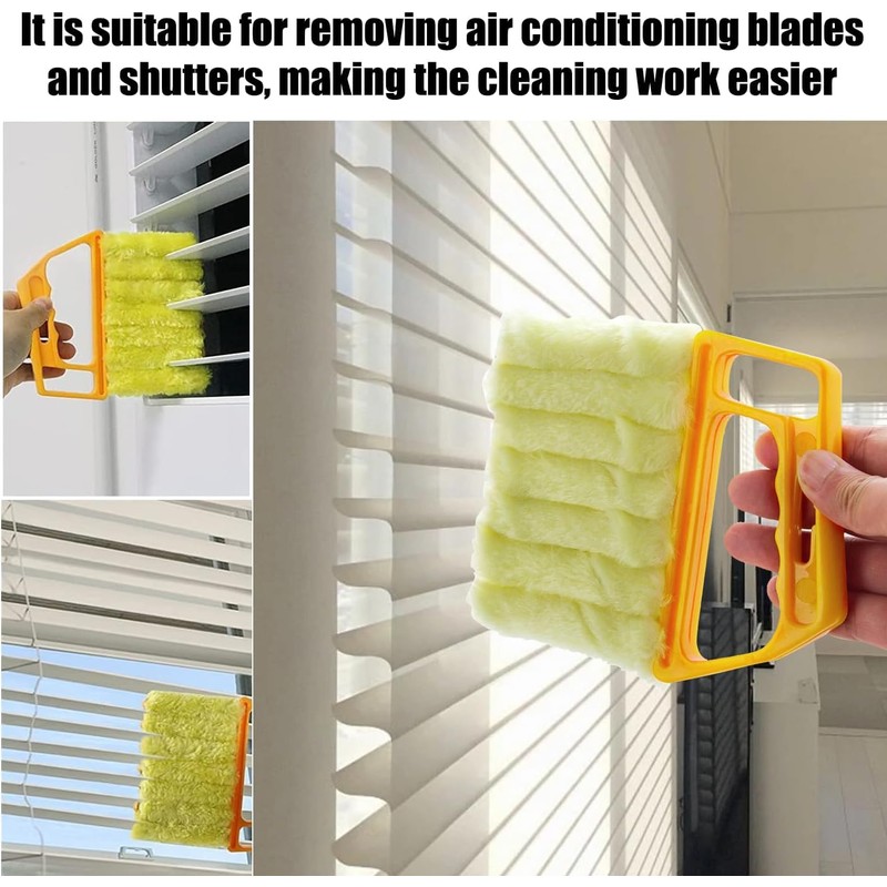 Blind Cleaning Tool with Ergonomic Handle – Efficient Dust Removal