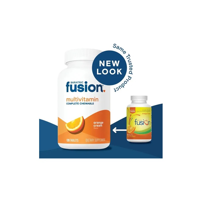 Bariatric Fusion Multivitaminas Masticables Naranja Post Cirugía 120 Tabs