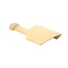 Perfect Stix 4.25'' Mini Wood Scoop,Coffee,Sugar Black Print .4ct.