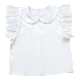 Artec 18322 Soft Satin Fli-Fly Shirt with Round Collar