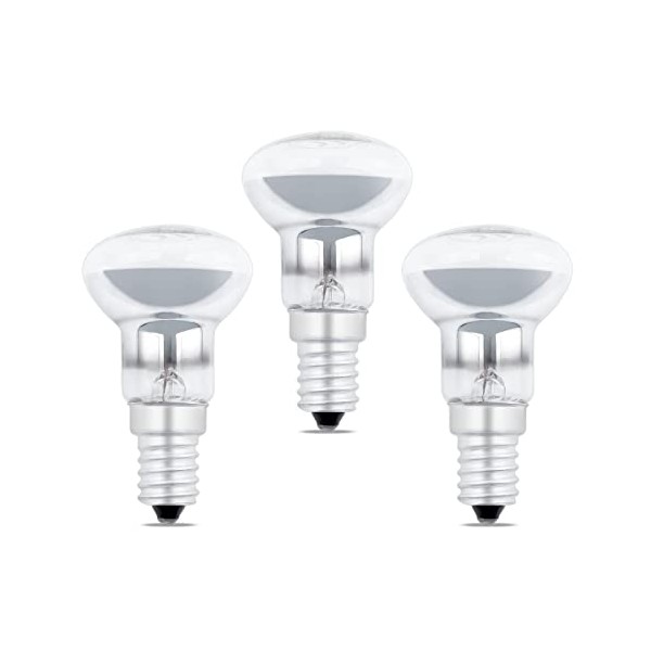 Caldarax 3 Stck R39 E14 30W Lavalampe Reflektorlampe, Dimmbar Lava