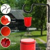 GlaRid Large Ant Moat for Hummingbird Feeders, 4 Pack Red