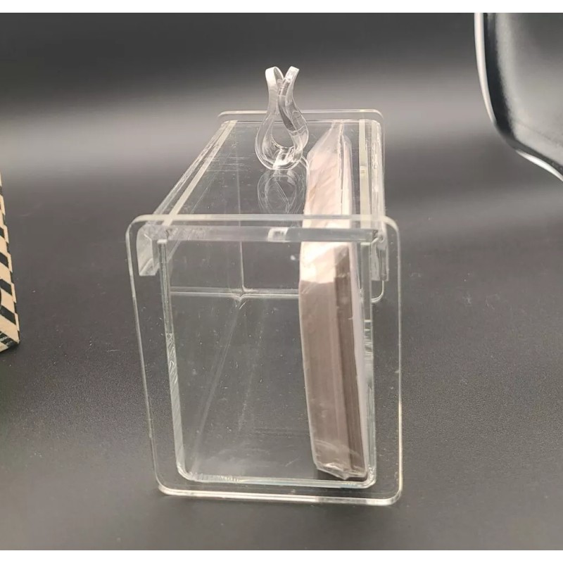 Huang Display Top Recipe Box Acrylic Office Home Desk.