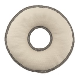 Durable Dog Flying Disc, 10" Soft Frisbee Dog Toy for Medium & Large Dogs, Waterproof & Bite-Resistant, Safe on Teeth, Anti-Dust, Wear-Resistant Dog Outdoor Toy, Great for Fetch Training (BROWN)