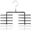 MAWA 1 Piece Tie Holder with Non-Slip Coating, Space Saving