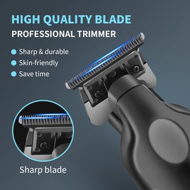 KEMEI KEMEI Professional Electric Foil Shaver for Men, Beard Trimmer & Men's Grooming Set, Foil Shaving Kit and Bald Head Precision Trimmer, Cordless and Rechargeable with USB, Gifts for Men