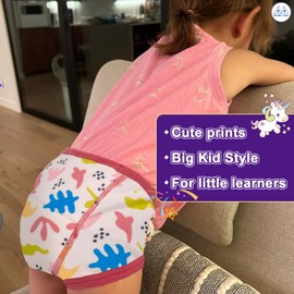 MOEMOE BABY Training Underwear Absorbent Cotton Potty Training Pants for Boys and Girls 6T