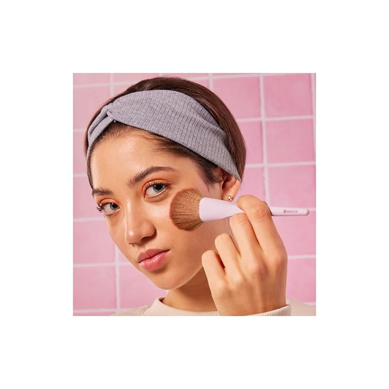 Essence Powder Brush, No. 01, Multi-Colour, Nanoparticle Free, Pack of