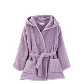Vertbaudet Children's Dressing Gown with Hood, Oeko-Tex®, Purple