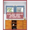 Jack N’ Drill Flip Action Door Lock (6 Pack)- Reversible