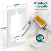 Wuno Shop 20 Pcs Wall Plate Spacer, Outlet Spacers for