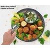 Victhur Falafel Scoop Meatball Maker Stainless Steel Professional Falafel Mold,