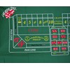 New Casino Craps Green Felt Layout 36" X 72"