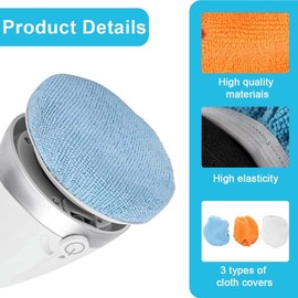 AYVRUOP 3 PCS Cellulite Massagegerät Waschbare Pads austauschbare Pads für komfortable und effektive Massage, massageauflage, waschbar und universell