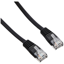 ELECOM LANケーブル CAT5E スタンダードタイプ ヨリ線ストレート 5m ブラック LD-CTN/BK5