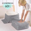Jisrcha Ultra Space Saving Self-Compressing Organiser, Storage Duvets, Upgrade Space